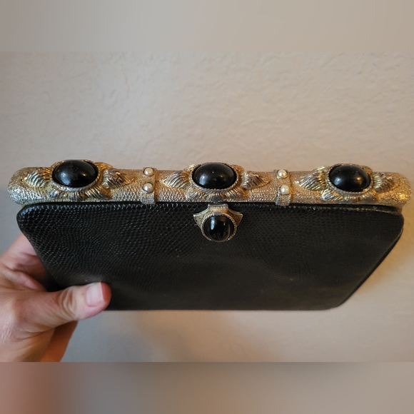 Vintage Berger Bags Evening Clutch Style No. 66, Mid 20th Century - Picture 9 of 16